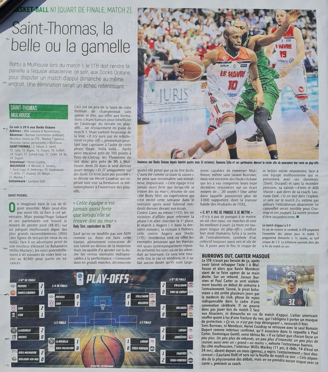 [PO 1/4] SASP Saint-Thomas Basket Le Havre (3ème) - Mulhouse BA (8ème) : 2 - 0 - Page 3 2022-05-13_LH
